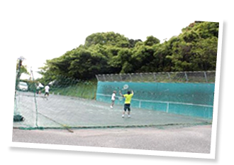 博多の森テニス壁打ちコート