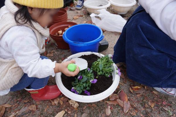 寄せ植え体験